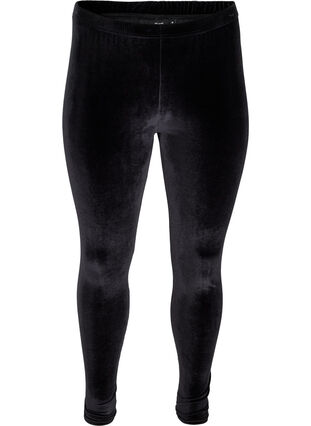 Jeggings made from a cotton mix - Black - Sz. 42-60 - Zizzifashion