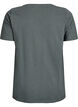 Solid-coloured basic cotton T-shirt, Green, Packshot image number 1