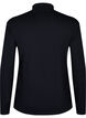 Long-sleeved blouse with high neck, Black, Packshot image number 1