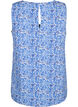 FLASH - Sleeveless top with print, Blue, Packshot image number 1