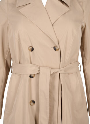 Trench coat with pockets and belt, Nomad, Packshot image number 2