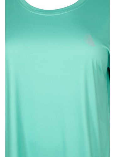 Short sleeved workout t-shirt, Spring Bud, Packshot image number 2