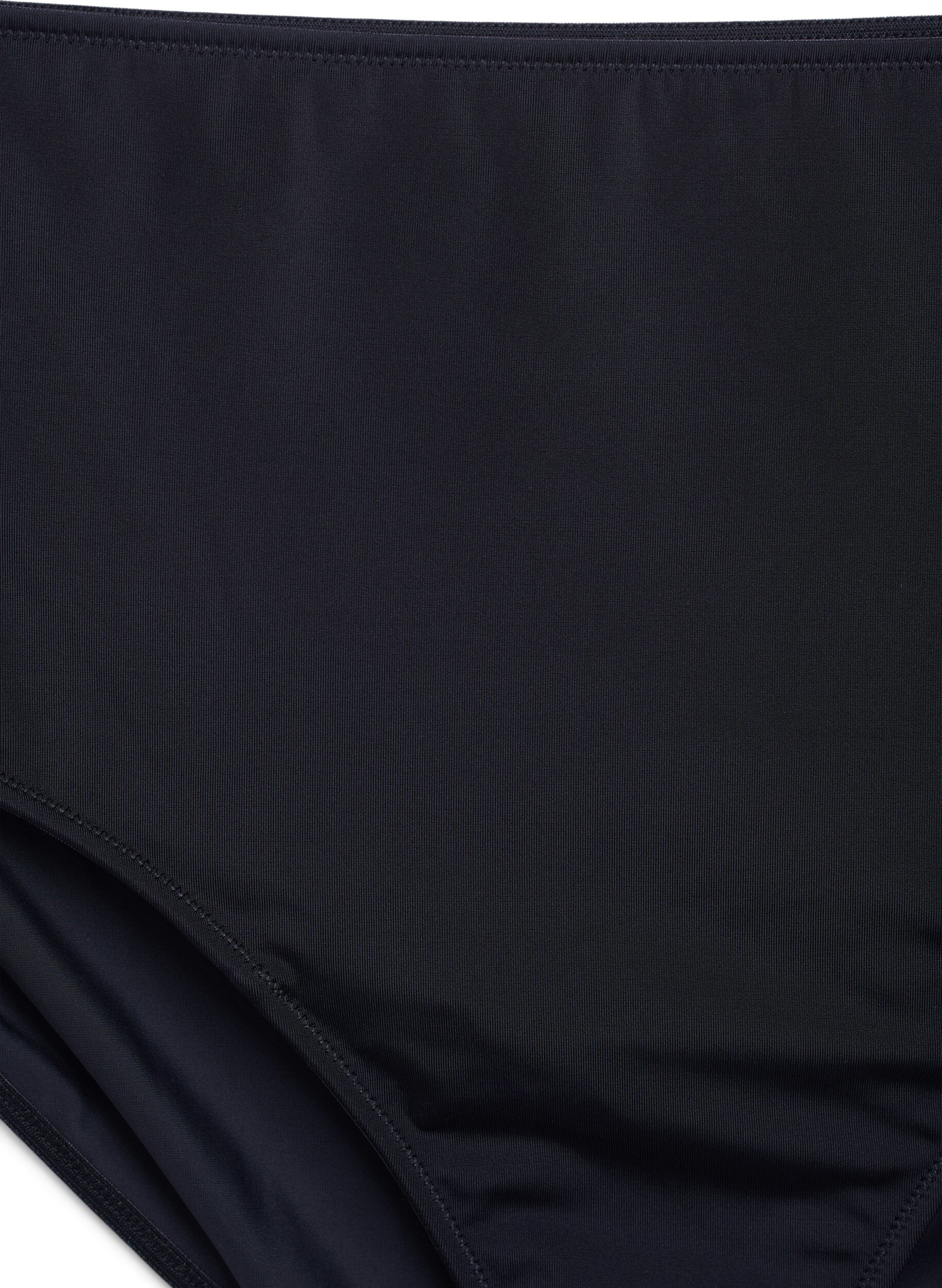 ZizzifashionMicrofiber briefs with inner pocket, Black, Packshot image number 2