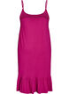 Beach dress in viscose with braided straps, Pink, Packshot image number 1