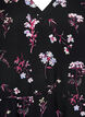 Short dress with floral print, Black, Packshot image number 2