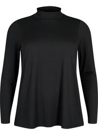 FLASH - Long sleeve blouse with turtleneck