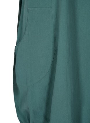 Short-sleeved cotton dress, Sea Pine, Packshot image number 3