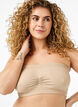 Tube bra, Beige, Model image number 1