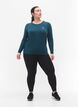 Long-sleeved training shirt, Deep Teal, Model image number 2