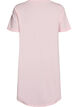 Short-sleeved nightgown in organic cotton, Pink, Packshot image number 1