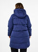 Puffer coat with hood, Blue, Model image number 2