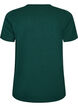 Christmas t-shirt in organic cotton, Green, Packshot image number 1