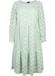 Lace dress with long sleeves, Pastel Green , Packshot image number 0