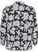 Shirt with floral print, Black, Packshot image number 1