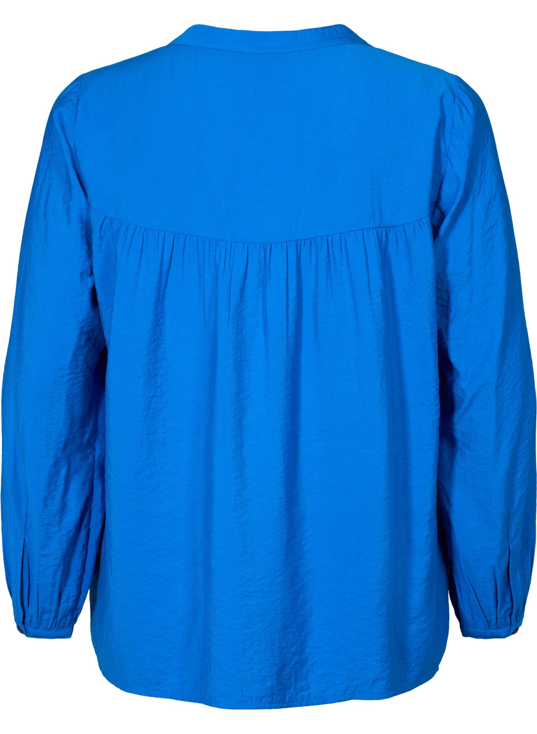 Zizzifashion Long-sleeved top in viscose blend, Skydiver, Packshot image number 1