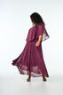 A-line maxi dress with short sleeves, Winetasting, Model image number 2