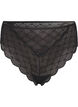 Brazilian lace panties, Black, Packshot image number 0
