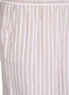 Striped shorts in linen and viscose, Beige, Packshot image number 2