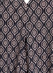 V-neck dress in viscose, Blue, Packshot image number 2