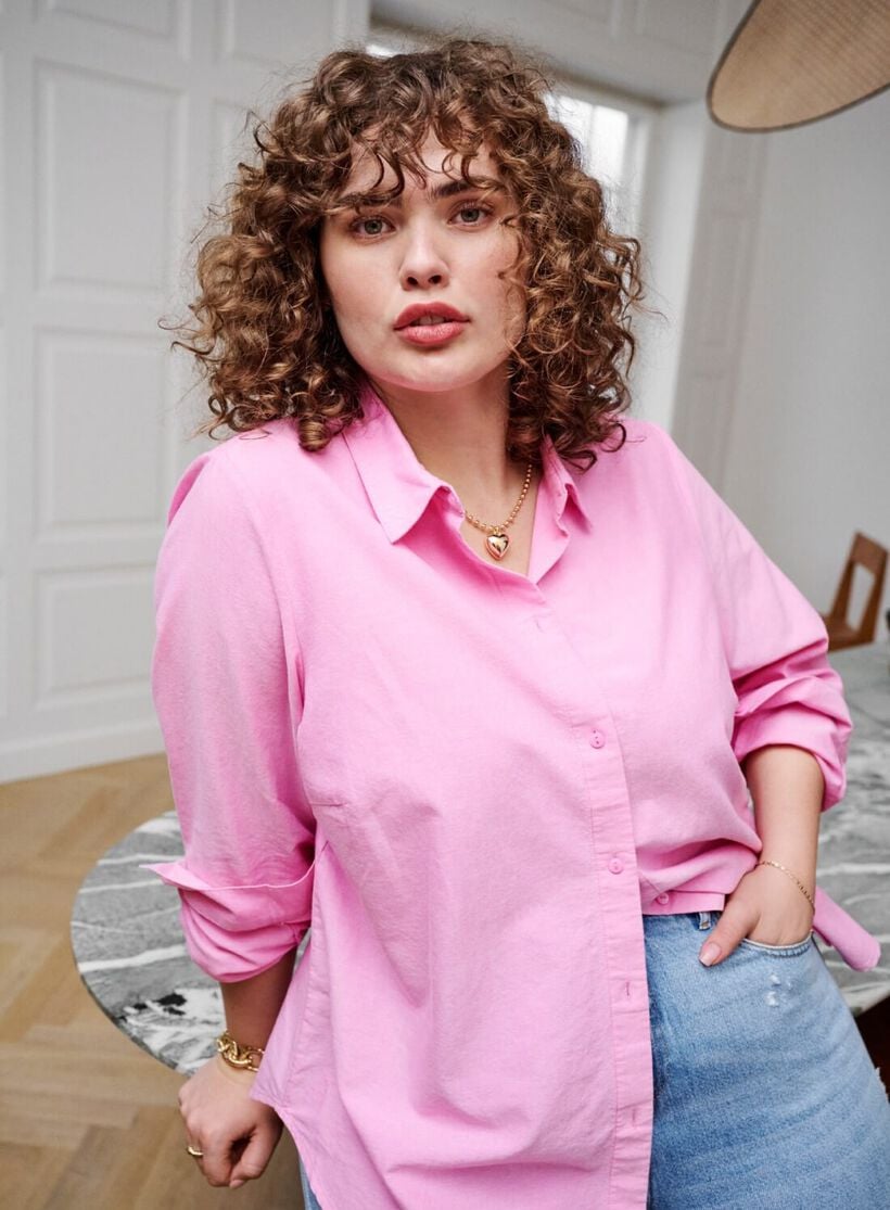 The perfect pink shirt​, , Model