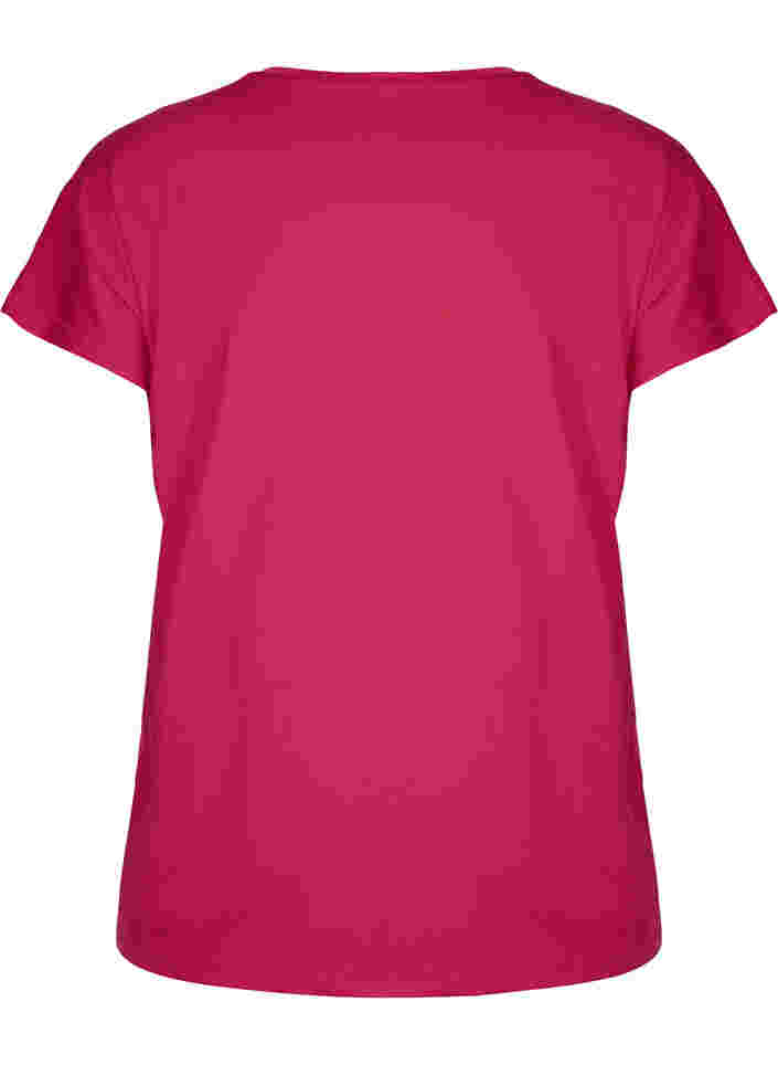 Short sleeved workout t-shirt, Jazzy, Packshot image number 1
