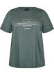 T-shirt with motif, Green, Packshot image number 0