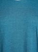 Jersey blouse with 3/4 sleeves, Blue, Packshot image number 2