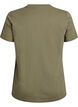 Basic cotton T-shirt with round neck, Green, Packshot image number 1
