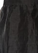Long organza-look skirt, Black, Packshot image number 2