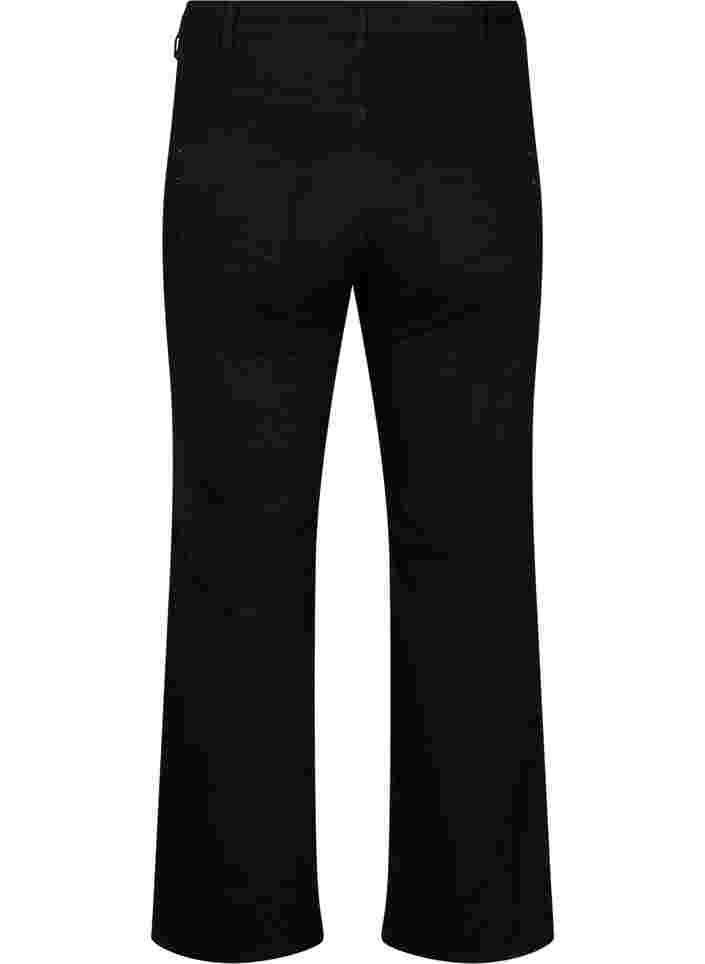 Regular fit Gemma jeans with a high waist, Black, Packshot image number 1