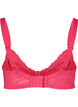 Bra with underwire and lace, Pink, Packshot image number 1