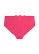 Microfibre briefs with lace details, Pink, Packshot image number 1
