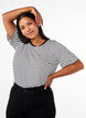 T-shirt with TENCEL&trade; Lyocell and stripes, White, Model image number 0