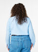 Long-sleeved cotton shirt, Blue, Model image number 2
