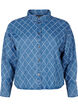 Denim shirt with destroy pattern, Blue Denim, Packshot image number 0