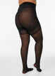 Leopard print 50 denier tights with push-up, Black, Packshot image number 1