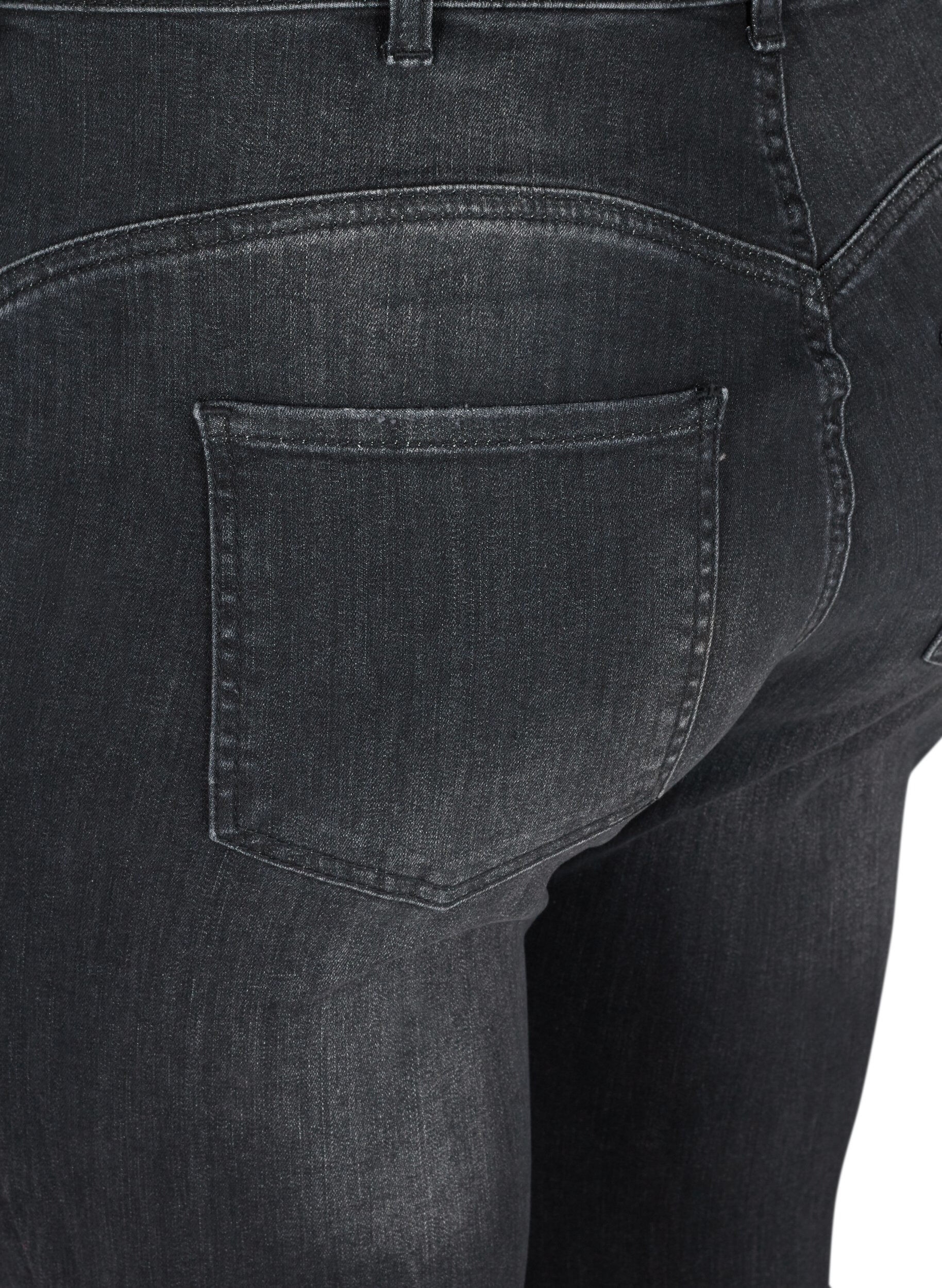 Zizzifashion Amy jeans, Grey Denim, Packshot image number 3