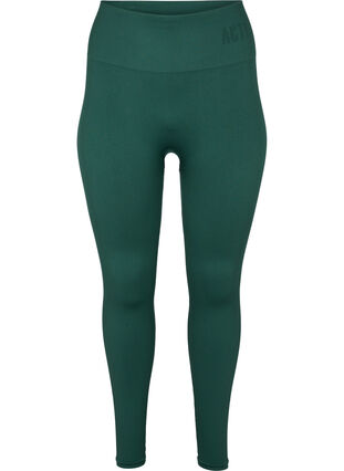 Workout leggings with ribbed structure, Pine Grove, Packshot image number 0