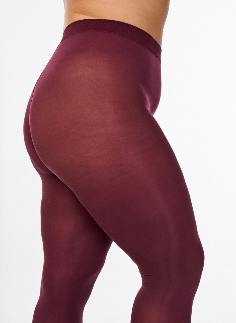 100 denier tights, Red, Model image number 1