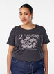 T-shirt with motif, Grey, Model image number 0