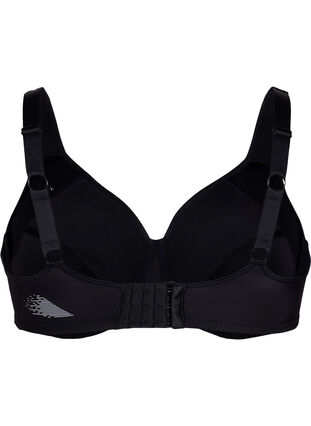 CORE, HIGH SUPPORT WIRE BRA - Sports bra with underwire - Black - Sz. 42-60  - Zizzifashion
