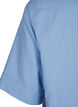 Striped tunic with buttons and chest pockets, Light Blue, Packshot image number 3