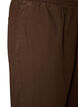 Barrel jeans with a high waist and elasticated waistband, Brown, Packshot image number 2