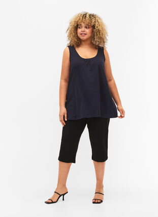 Top with a-shape and round neck, Night Sky, Model image number 2
