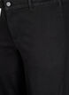 High-waisted jeans with wide legs, Black, Packshot image number 2
