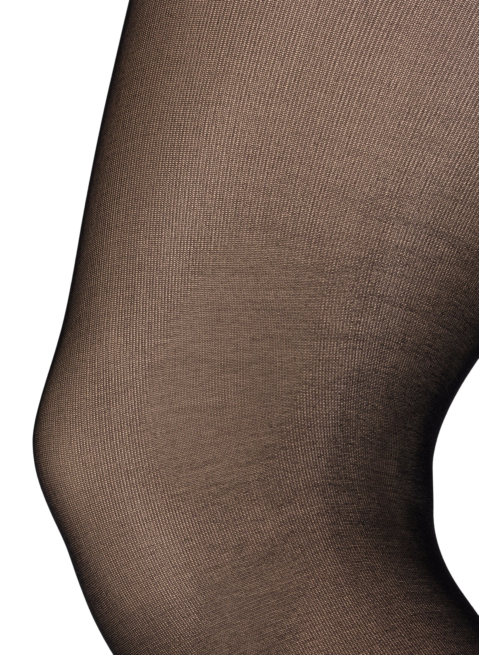Zizzifashion 40 denier tights, Black, Packshot image number 1
