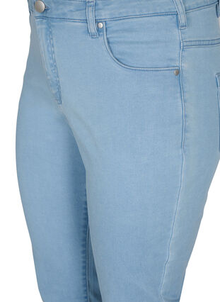 Slim fit Emily jeans with normal waist, Ex Lt Blue, Packshot image number 2