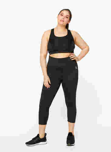 Sports leggings, Black, Model image number 3