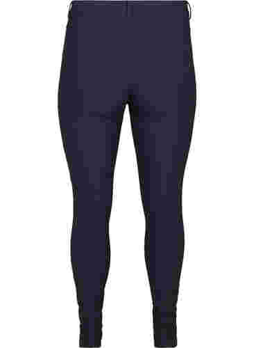 Close-fitting trousers with zip details, Night Sky, Packshot image number 1