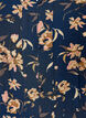Midi dress with smock and decorative buttons, Blue, Packshot image number 2